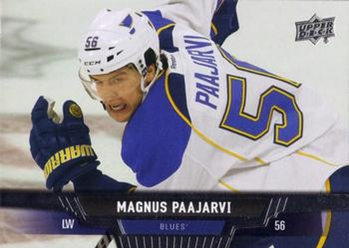 #328 Magnus Paajarvi - St. Louis Blues - 2013-14 Upper Deck Hockey