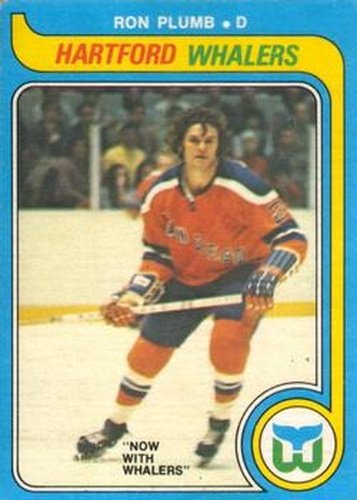 #328 Ron Plumb - Hartford Whalers - 1979-80 O-Pee-Chee Hockey