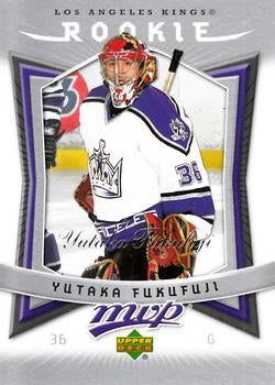 #329 Yutaka Fukufuji - Los Angeles Kings - 2007-08 Upper Deck MVP Hockey