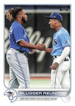 #329 Slugger Reunion - Tampa Bay Rays / Toronto Blue Jays - 2022 Topps Baseball