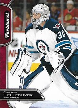 #329 Connor Hellebuyck - Winnipeg Jets - 2016-17 Parkhurst - Red Hockey