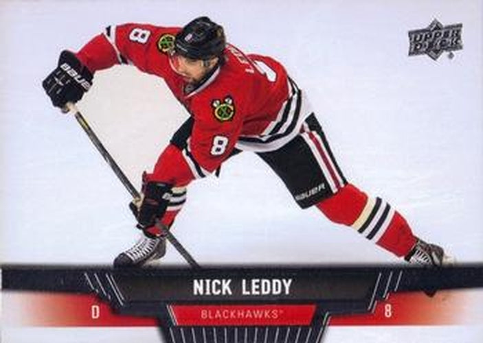 #329 Nick Leddy - Chicago Blackhawks - 2013-14 Upper Deck Hockey