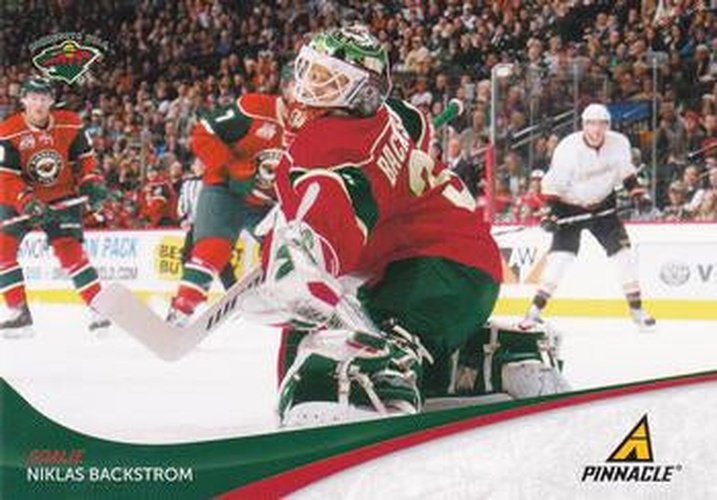 #32 Niklas Backstrom - Minnesota Wild - 2011-12 Panini Pinnacle Hockey