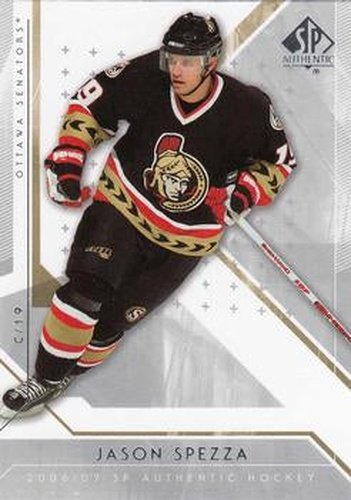 #32 Jason Spezza - Ottawa Senators - 2006-07 SP Authentic Hockey