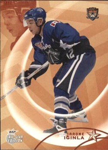 #32 Jarome Iginla - Calgary Flames - 2002-03 Be a Player All-Star Edition Hockey