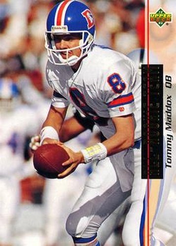 #32 Tommy Maddox - Denver Broncos - 1993 Upper Deck Football