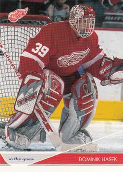 #32 Dominik Hasek - Detroit Red Wings - 2003-04 In The Game Toronto Star Hockey