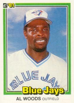 #32 Al Woods - Toronto Blue Jays - 1981 Donruss Baseball