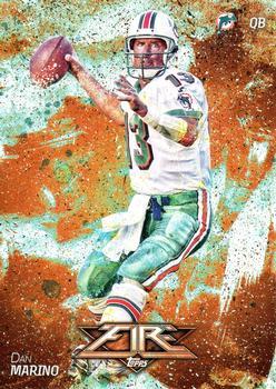 #32 Dan Marino - Miami Dolphins - 2014 Topps Fire Football