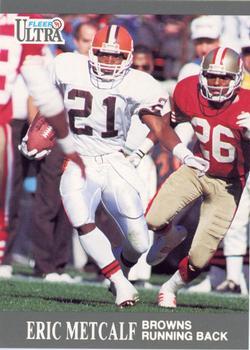 #32 Eric Metcalf - Cleveland Browns - 1991 Ultra Football