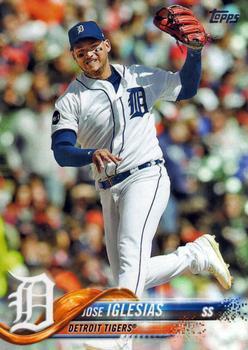 #32 Jose Iglesias - Detroit Tigers - 2018 Topps Baseball