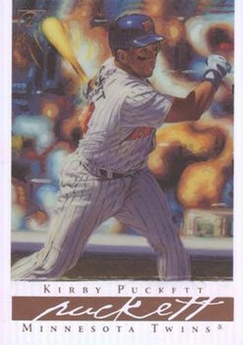#32 Kirby Puckett - Minnesota Twins - 2003 Topps Gallery Hall of Fame - Artist's Proofs Baseball