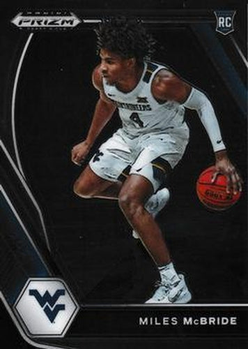 #32 Miles McBride - West Virginia Mountaineers - 2021 Panini Prizm Collegiate Draft Picks Basketball