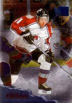 #32 Peter Forsberg - Colorado Avalanche - 1995-96 Metal Hockey