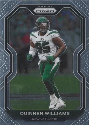 #32 Quinnen Williams - New York Jets - 2020 Panini Prizm Football