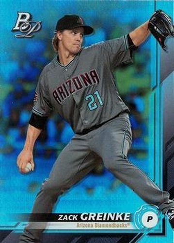 #32 Zack Greinke - Arizona Diamondbacks - 2019 Bowman Platinum Baseball
