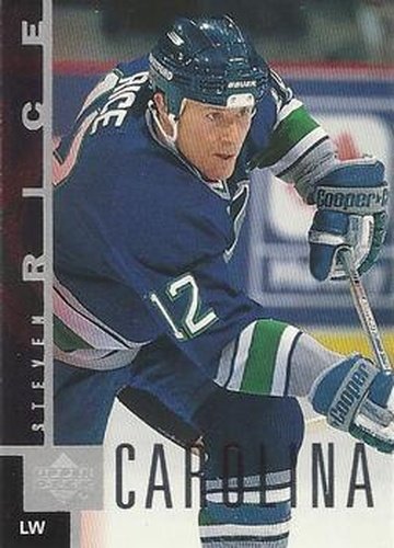 #32 Steven Rice - Carolina Hurricanes - 1997-98 Upper Deck Hockey