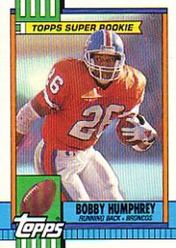 #32 Bobby Humphrey - Denver Broncos - 1990 Topps Football