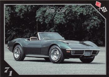 #32 1971 Corvette Convertible - 1991 Collect-A-Card Vette Set