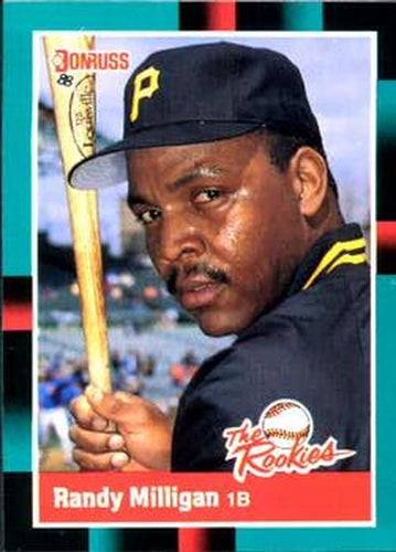 #32 Randy Milligan - Pittsburgh Pirates - 1988 Donruss The Rookies Baseball