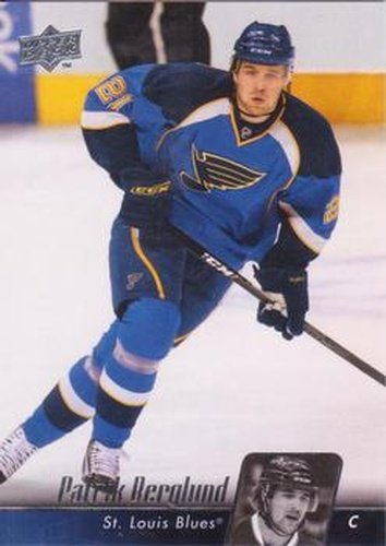 #32 Patrik Berglund - St. Louis Blues - 2010-11 Upper Deck Hockey