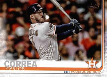 #32a Carlos Correa - Houston Astros - 2019 Topps Baseball