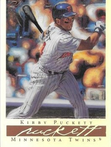 #32b Kirby Puckett - Minnesota Twins - 2003 Topps Gallery Hall of Fame - Artist's Proofs Baseball