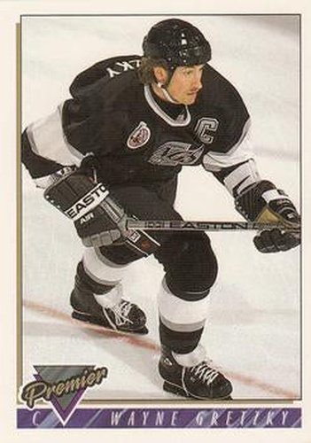 #330 Wayne Gretzky - Los Angeles Kings - 1993-94 Topps Premier Hockey