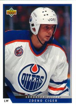 #330 Zdeno Ciger - Edmonton Oilers - 1993-94 Upper Deck Hockey