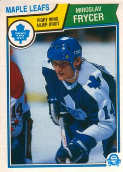 #330 Miroslav Frycer - Toronto Maple Leafs - 1983-84 O-Pee-Chee Hockey