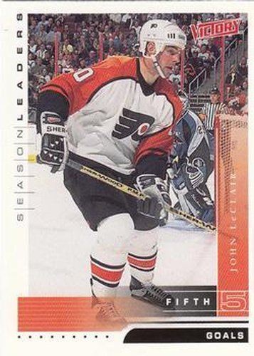#330 John LeClair - Philadelphia Flyers - 1999-00 Upper Deck Victory Hockey