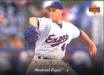 #330 Kirk Rueter - Montreal Expos - 1995 Upper Deck Baseball