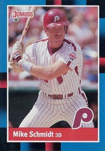 #330 Mike Schmidt - Philadelphia Phillies - 1988 Donruss Baseball