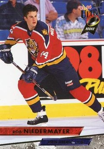 #330 Rob Niedermayer - Florida Panthers - 1993-94 Ultra Hockey