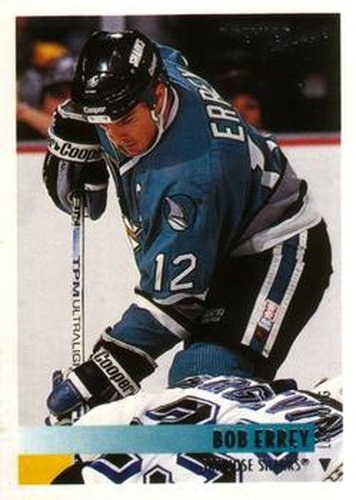 #331 Bob Errey - San Jose Sharks - 1994-95 O-Pee-Chee Premier Hockey