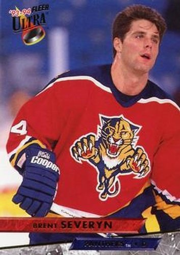 #331 Brent Severyn - Florida Panthers - 1993-94 Ultra Hockey