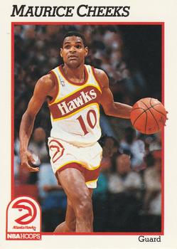 #331 Maurice Cheeks - Atlanta Hawks - 1991-92 Hoops Basketball