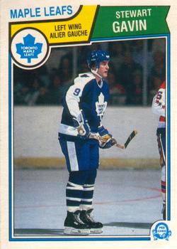#331 Stewart Gavin - Toronto Maple Leafs - 1983-84 O-Pee-Chee Hockey