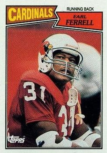 #331 Earl Ferrell - St. Louis Cardinals - 1987 Topps Football
