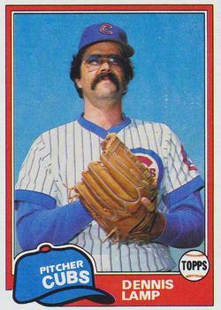 #331 Dennis Lamp - Chicago Cubs - 1981 Topps Baseball