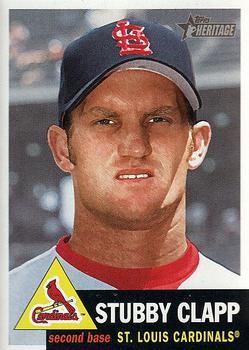 #331 Stubby Clapp - St. Louis Cardinals - 2002 Topps Heritage Baseball