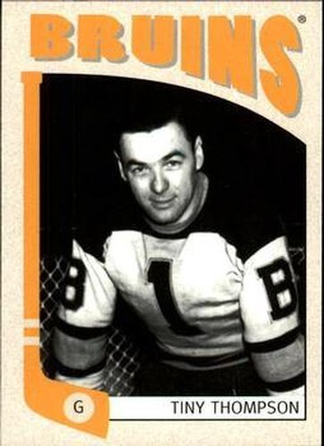 #331 Tiny Thompson - Boston Bruins - 2004-05 In The Game Franchises US East Hockey