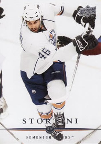 #331 Zach Stortini - Edmonton Oilers - 2008-09 Upper Deck Hockey