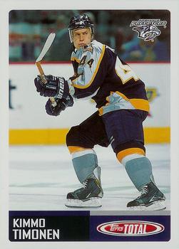 #331 Kimmo Timonen - Nashville Predators - 2002-03 Topps Total Hockey