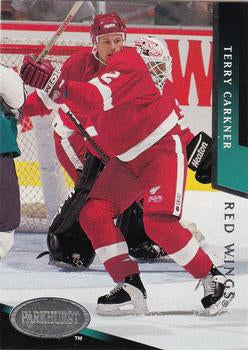 #332 Terry Carkner - Detroit Red Wings - 1993-94 Parkhurst Hockey
