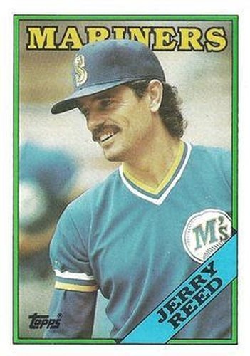 #332 Jerry Reed - Seattle Mariners - 1988 Topps Baseball
