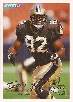 #332 Irv Smith - New Orleans Saints - 1994 Fleer Football