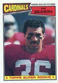 #332 Vai Sikahema - St. Louis Cardinals - 1987 Topps Football