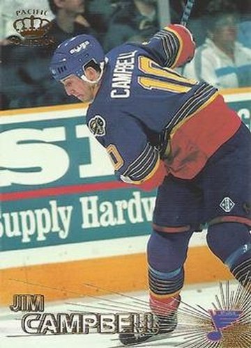 #332 Jim Campbell - St. Louis Blues - 1997-98 Pacific Crown Hockey