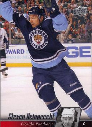 #333 Steven Reinprecht - Florida Panthers - 2010-11 Upper Deck Hockey